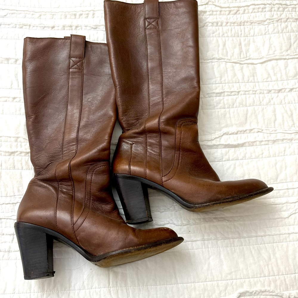 Banana Republic Brown Heeled Boots